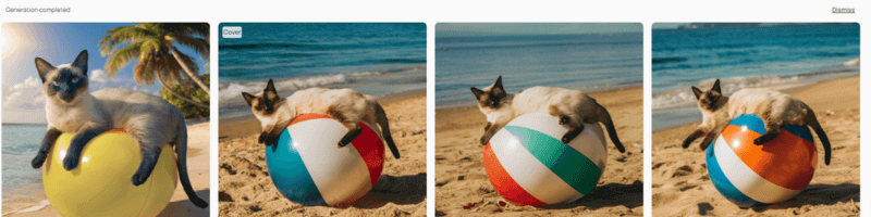 Cats to Play Beach Prompt #4