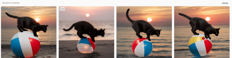 Cats to Play Beach Prompt 2