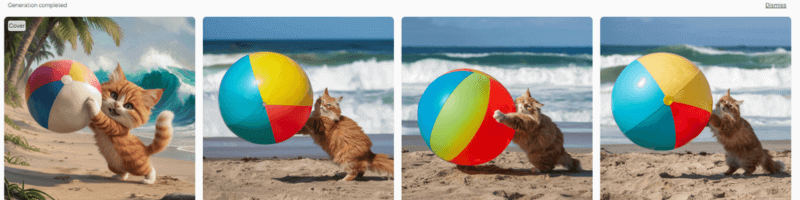 Cats to Play Beach Prompt 1